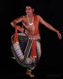 Guru Yudhisthir preforming Odissi Dance in the Soul's Expression